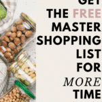 master shopping list