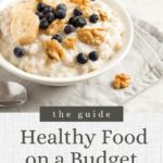 healthy food on a budget
