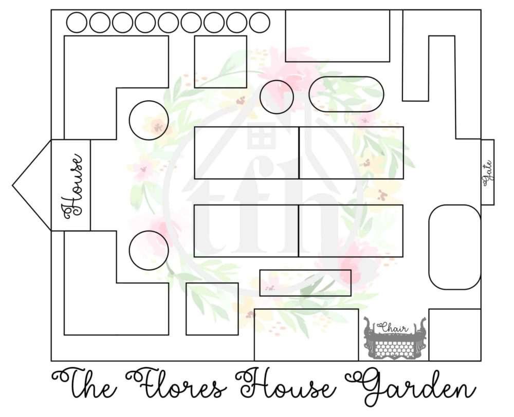 the dream garden layout plan