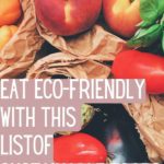 eat sustainable foods pin