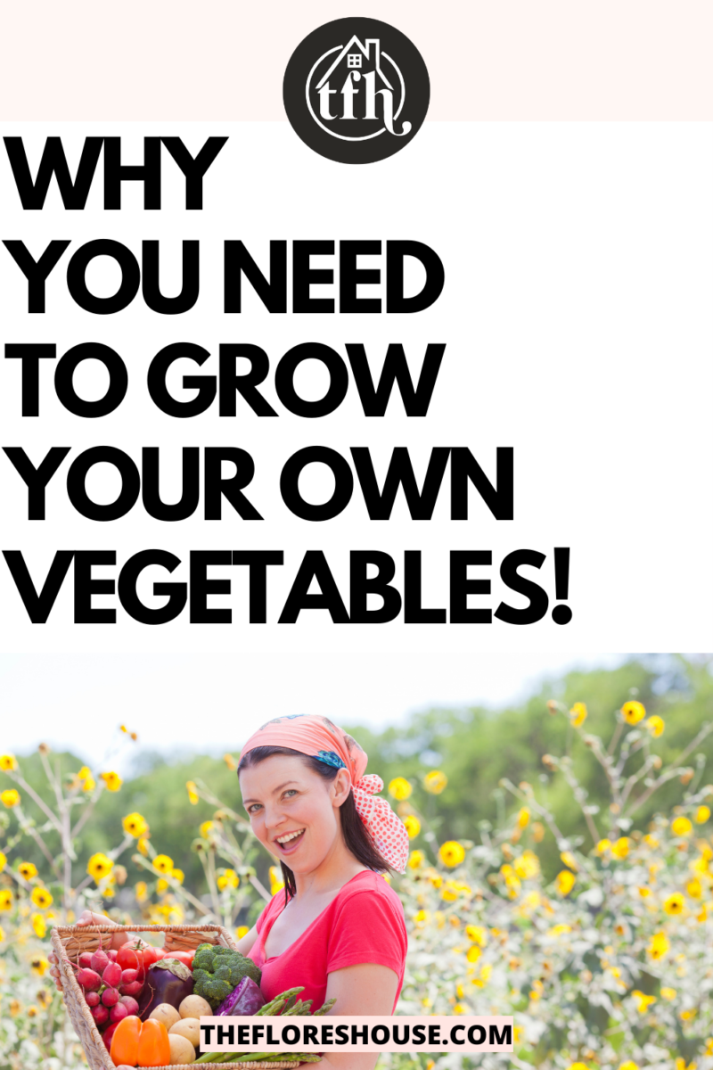 why you need to grow your own fruits and vegetables
