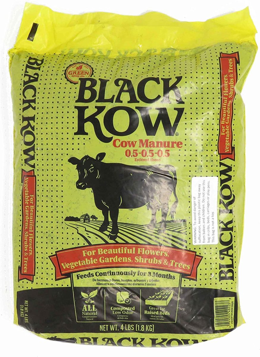 the best cow manure for the garden