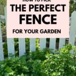 pretty garden fence ideas