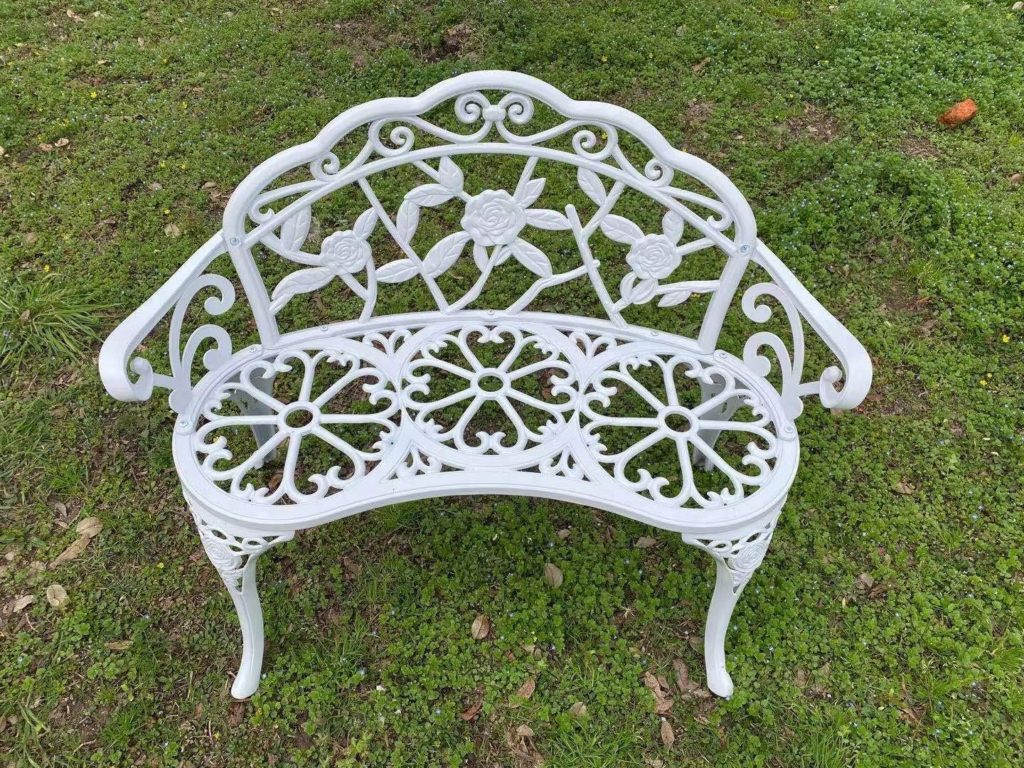 affordable cast iron garden bench