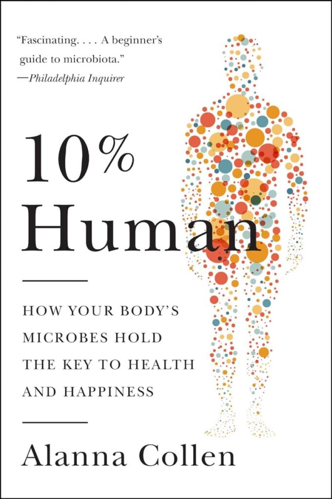 10% human book about microbes