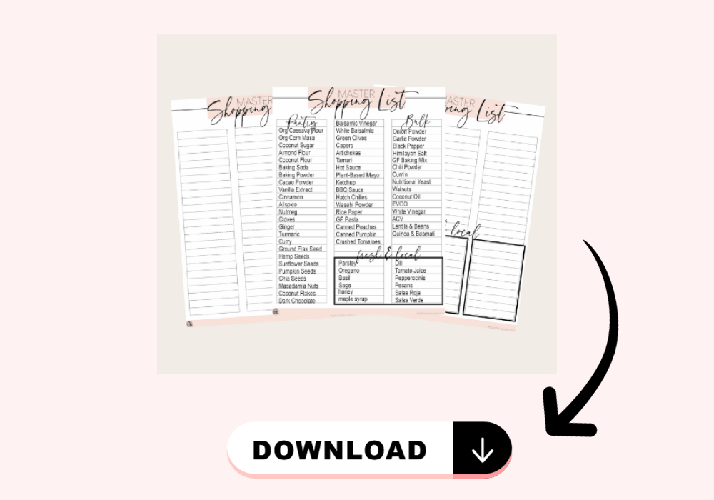 download shopping list pdfs